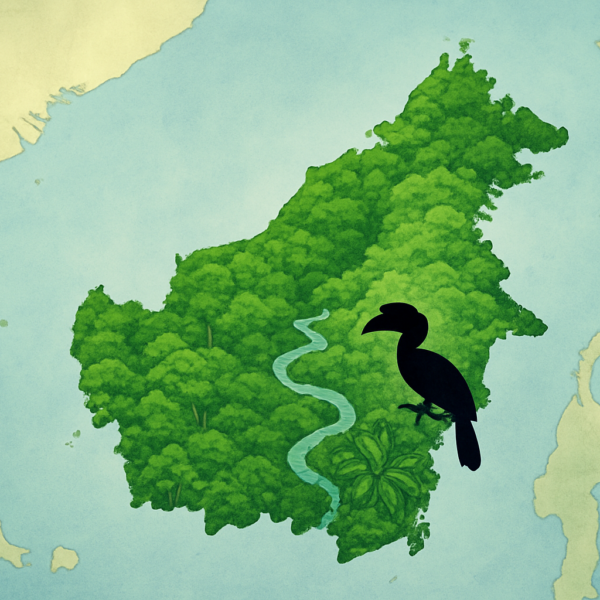 Borneo – położenie na mapie
