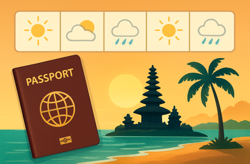 Bali – kiedy jechać i wiza