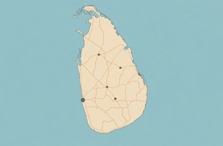 Sri Lanka – położenie i miasta
